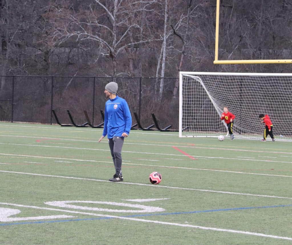 On the pitch