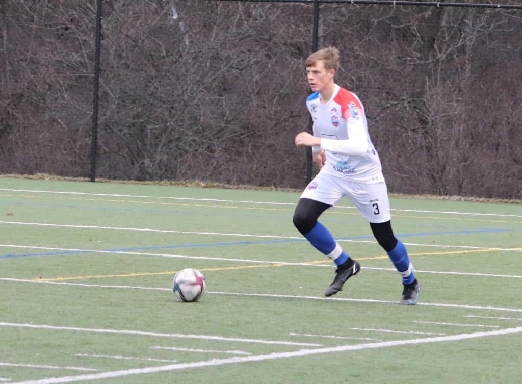 Player in action